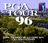 PGA Tour 96 screenshot 3 for Sega Game Gear